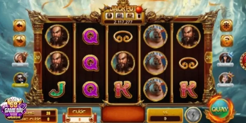 Bảng cá cược Tây Du Ký slot tại 68 game bài