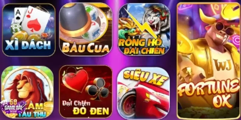Hòa mình vào không khí cá cược game bài Xì Dách 68gamebai