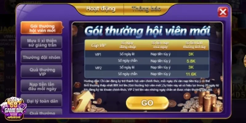 Thưởng hay khi chơi game Bắn Cá tại 68 game bài