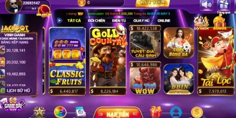 Cược nhanh slot Ma Thú Wow với luật chơi hay tại 68gamebai