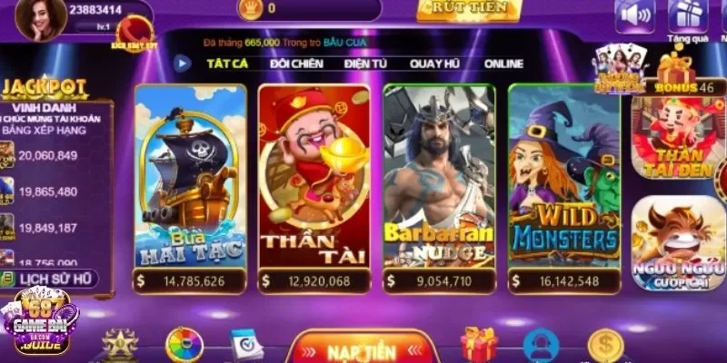 Nhanh tay đăng nhập 68 game bài để chơi game hay