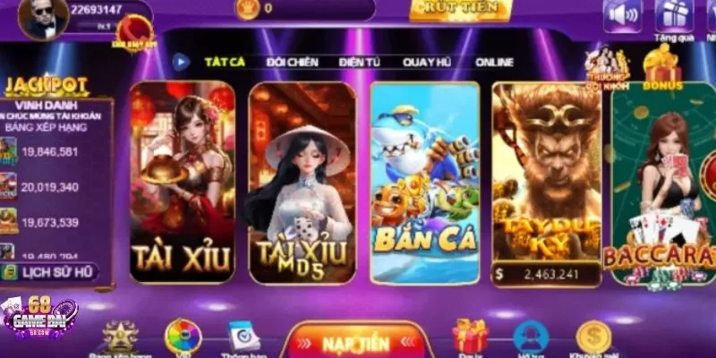 Tận hưởng khuyến mãi hot khi chơi Bắn Cá hay tại 68gamebai