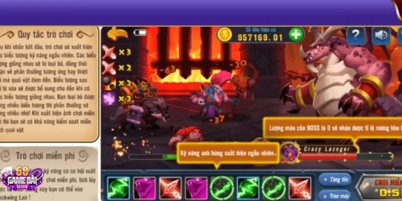 Xem thêm quy tắc slot Ma Thú Wow 68gamebai